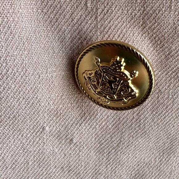 J. Crew Bristol Blazer in Stretch Linen Blend Pale Pink - Picture 6 of 10